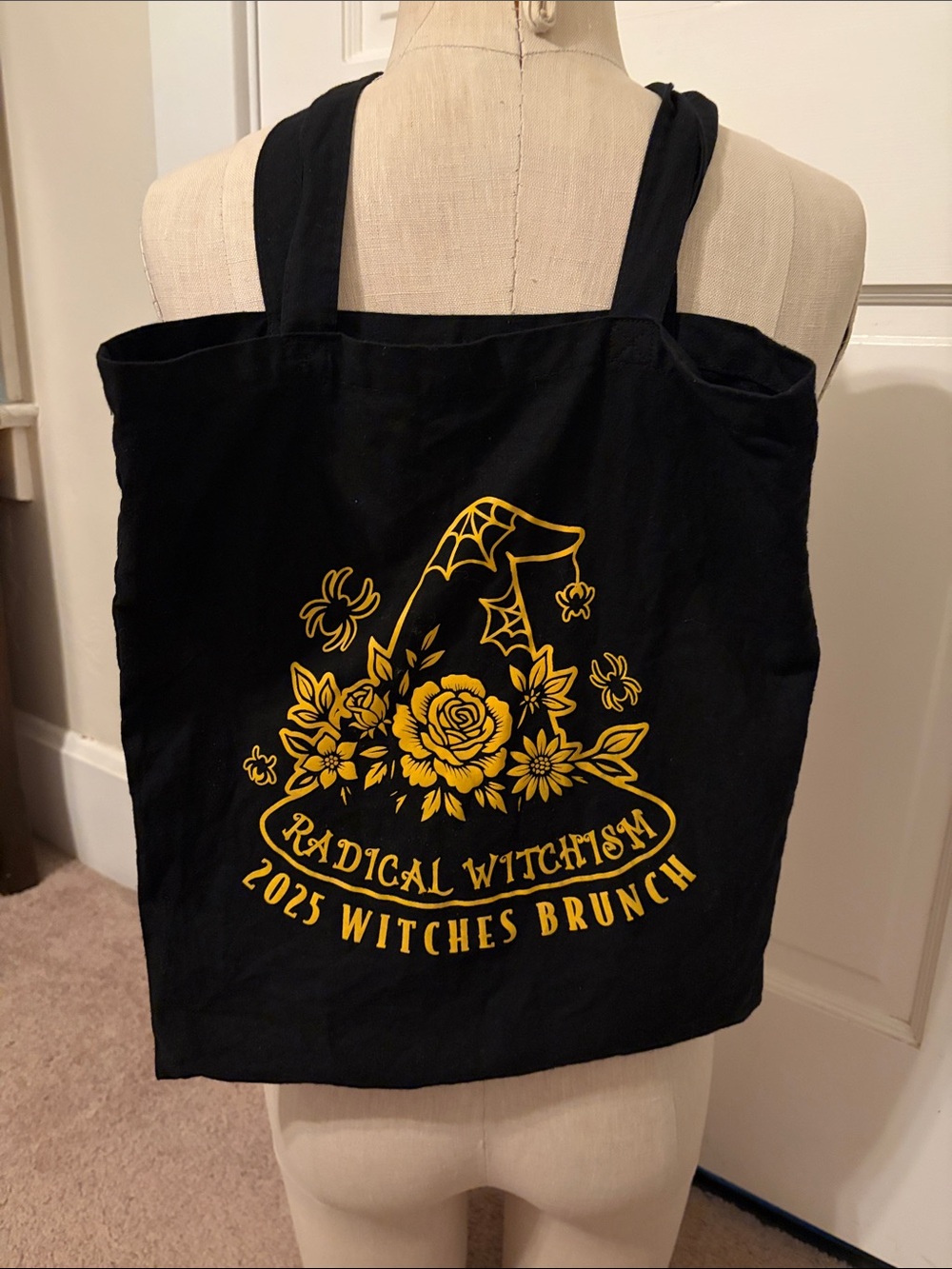Radical Witchism 2025 Witches Brunch Black Tote Bag
